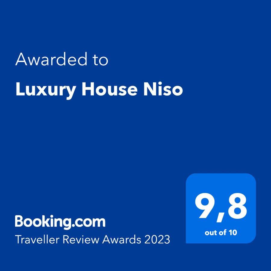 Villa Luxury House Niso à Skala Sotiros Extérieur photo